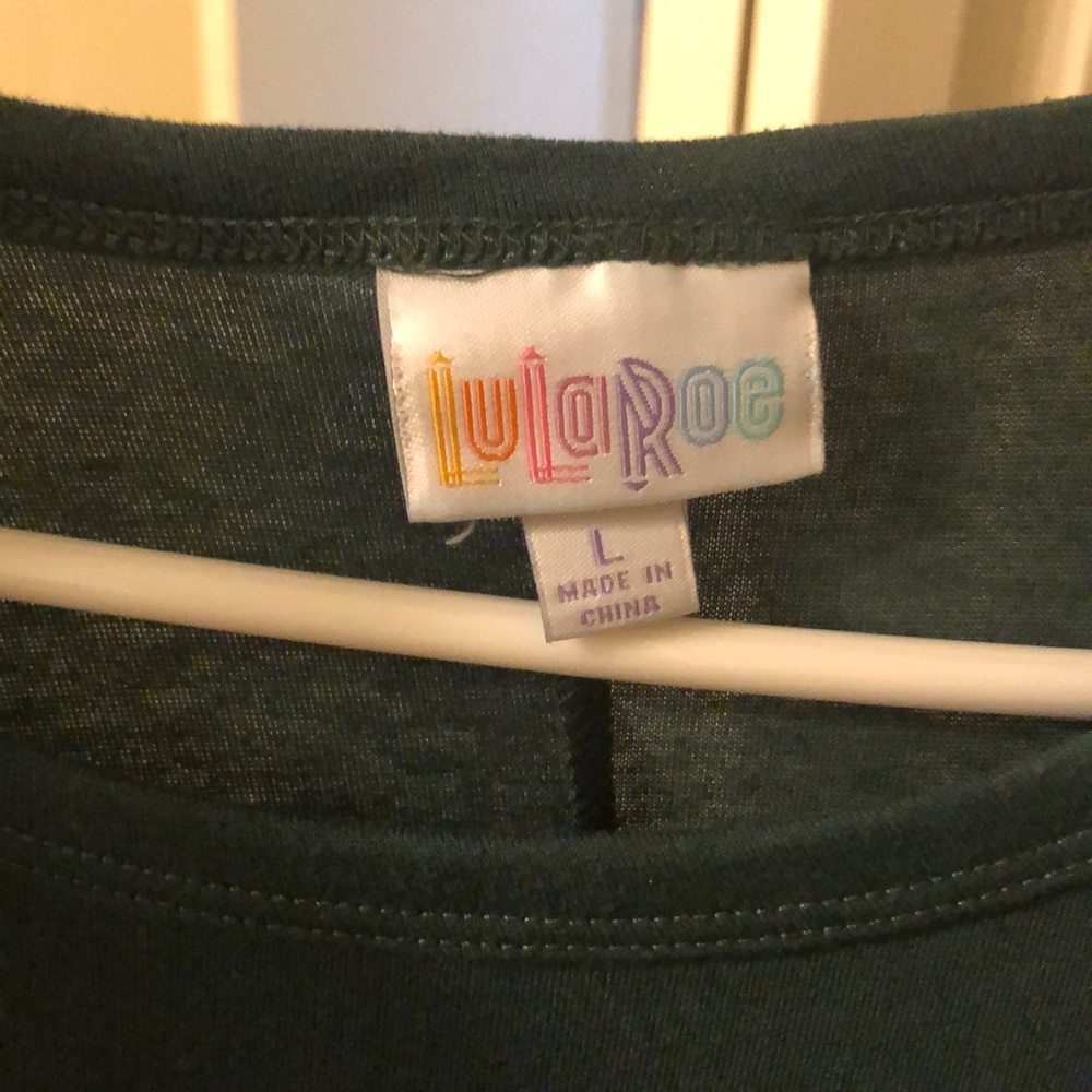 Lularoe Carly Large Forest Green